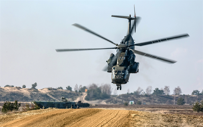 Sikorsky CH-53 Sea Stallion, Ilmavoimat, armeijan kuljetus helikopteri, Saksan armeijan helikopteri, Bundeswehrin, Saksa, Saksan Ilmavoimat