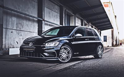 DYCKMAN Suorituskyky&#228;, tuning, 4k, DYCKMAN Golf RS 450, tie, Volkswagen Golf RS 450, saksan autoja, Volkswagen Golf VII, Volkswagen