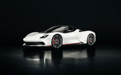 Battista Pininfarina, 2020, hipercarro, branco coupé desportivo, branco novo Battista, Italiana de carros esportivos, Pininfarina