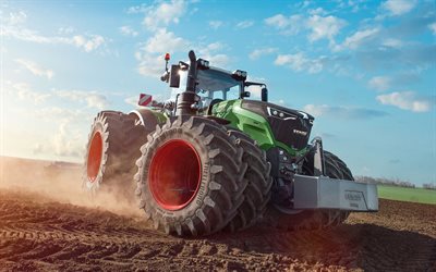 Fendt 1000 Vario, modern tractor, field, harvesting concepts, new tractors, Fendt