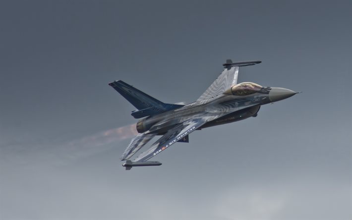 Télécharger fonds d'écran General Dynamics F-16 Fighting Falcon, de la Force  Aérienne Belge, F-16, des avions militaires, les combattants, Belgique pour  le bureau libre. Photos de bureau libre