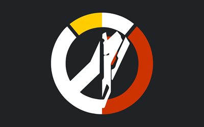 Blackwatch, 4k, logo, minimal, Overwatch