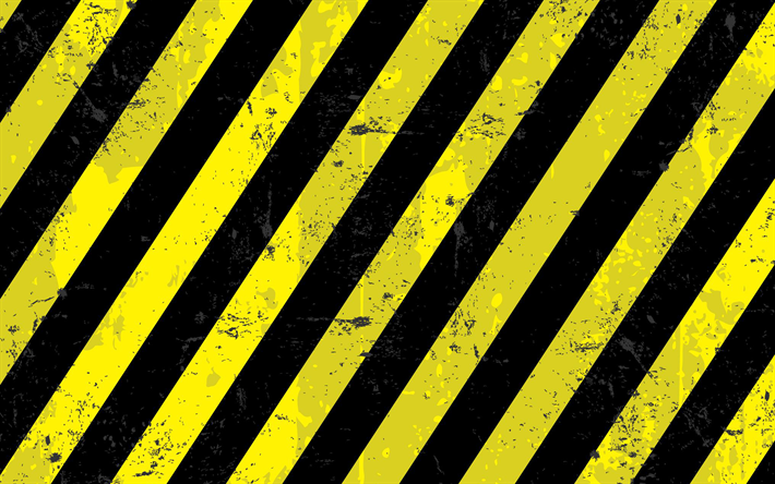 gul svart grunge textur, konstruktion konsistens, konstruktion bakgrund, gul svarta linjer, grunge konst