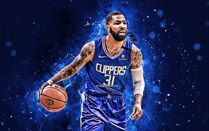 Download wallpapers Marcus Morris, 2020, 4k, Los Angeles Clippers, NBA ...