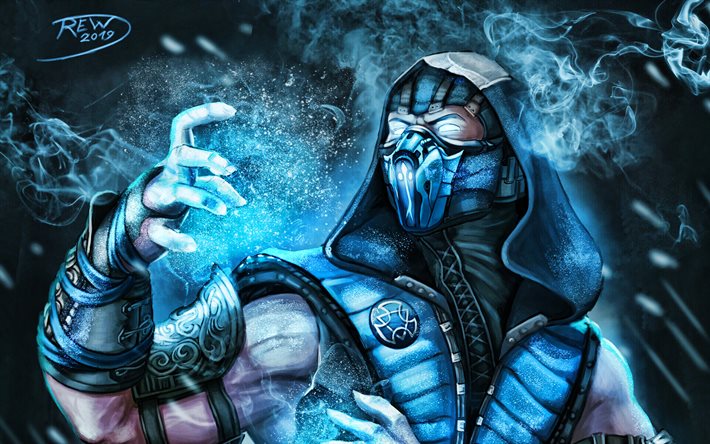 Sub-Zero, savaş, 2020 oyunları, Mortal Kombat X, ninja, d&#246;v&#252;ş oyunu, Mortal Kombat Sub-Zero Mortal Kombat