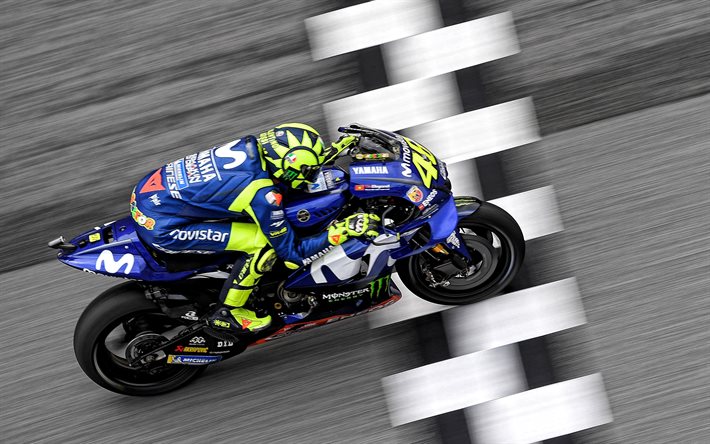 Download wallpapers Valentino Rossi, MotoGP World Champion, Monster ...