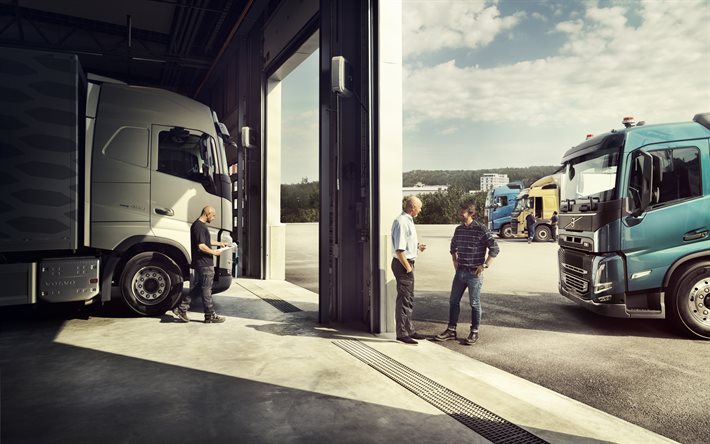 Volvo FM, camion, FM 460 Euro 6, de livraison, de transport, camions de livraison de fret, moderne trucks, Volvo