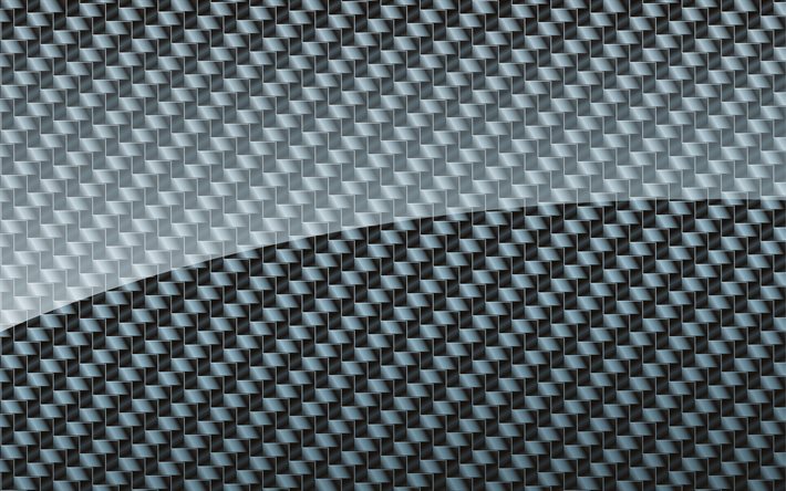 gris carbono de fondo, 4k, patrones de carbono, de color gris textura de carbono, cester&#237;a texturas, creativo, carbono mimbre textura, l&#237;neas, carbono, fondos, gris, texturas de carbono