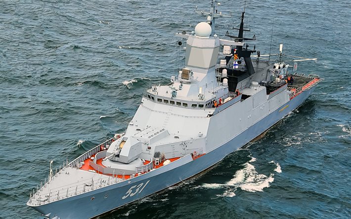 Ryska korvetten Soobrazitelny, ryska flottan, ryska krigsfartyget, Steregushchy-klass korvett, krigsfartyg