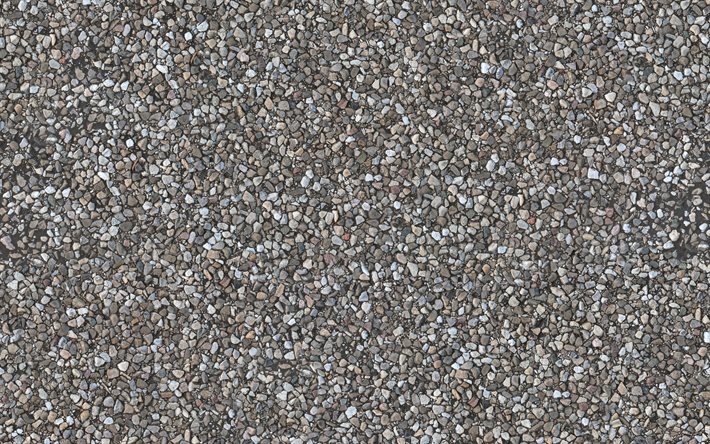 Fondo de asfalto gris, piedras grises, fondos grunge, texturas de asfalto, fondos grises, texturas de piedra, asfalto gris