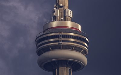 برج CN, تورونتو, كندا, برج التلفزيون