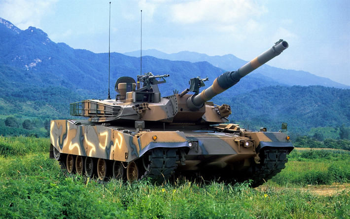 K2 Black Panther, corea del Sur el tanque, tanque de guerra, Corea del Sur, la Marina de los EEUU LCAC