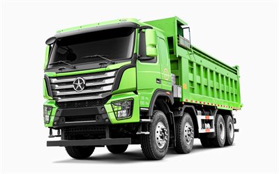 Dayun N8V 375E 8x4, studio, 2021 camion, dumper, LKW, trasporto merci, camion cinesi, Dayun