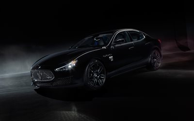 Maserati Ghibli Operanera, 4k, M157, 2021 autot, fragmentti, viritys, 2021 Maserati Ghibli, italialaiset autot, Maserati