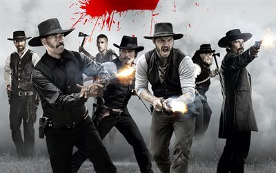 The Magnificent Seven, western, 2016, poster