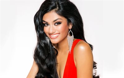 Jannu Patel, beauty, photomodels, Miss California 2017, brunette