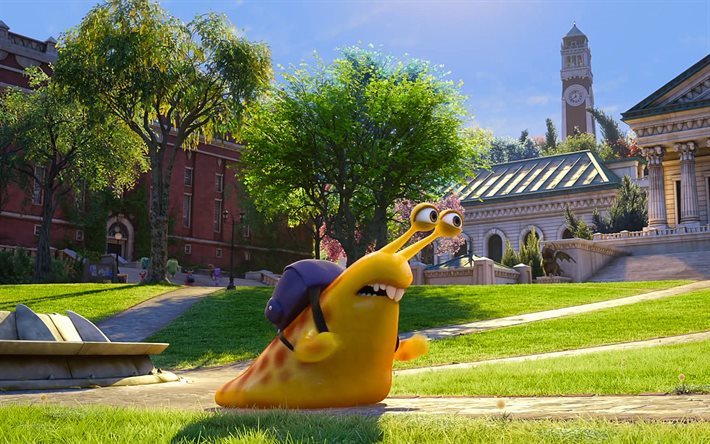 Slug, 3d-animation, Monster University