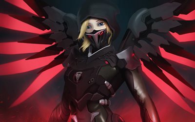 Blackwatch Mis&#233;ricorde, 4k, les personnages, Overwatch