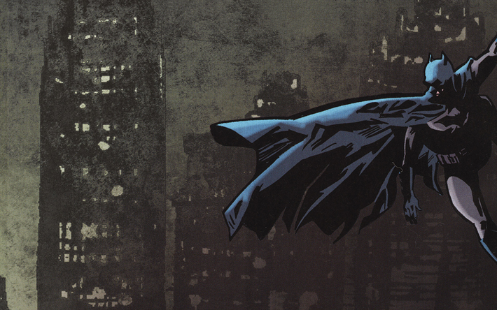 باتمان, الجرونج, الأبطال الخارقين, الفن, DC Comics
