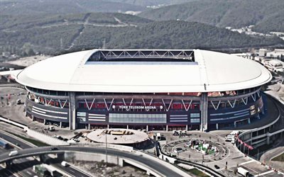 Turk Telekom Arena de Estambul, Turqu&#237;a, Turk Telekom Estadio, el Galatasaray estadio, turco, estadios, arenas deportivas