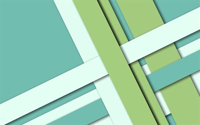 green abstraction, background, material design, android, geometry