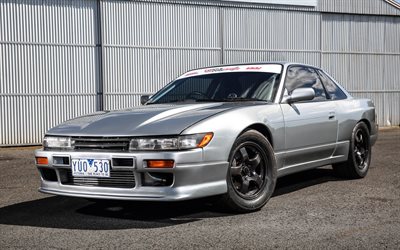 Nissan Silvia S13, tuning, japanese cars, coupe, Nissan