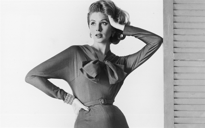 Eileen Ford, American modelo de moda, empres&#225;ria, mulher bonita, jovem