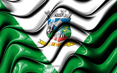 Cariacica Lippu, 4k, Kaupungeissa Brasiliassa, Etel&#228;-Amerikassa, Lipun Cariacica, 3D art, Cariacica, Brasilian kaupungeissa, Cariacica 3D flag, Brasilia