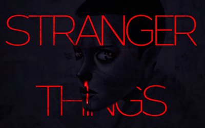 Stranger Things, art, poster, 2017 movies, TV Series