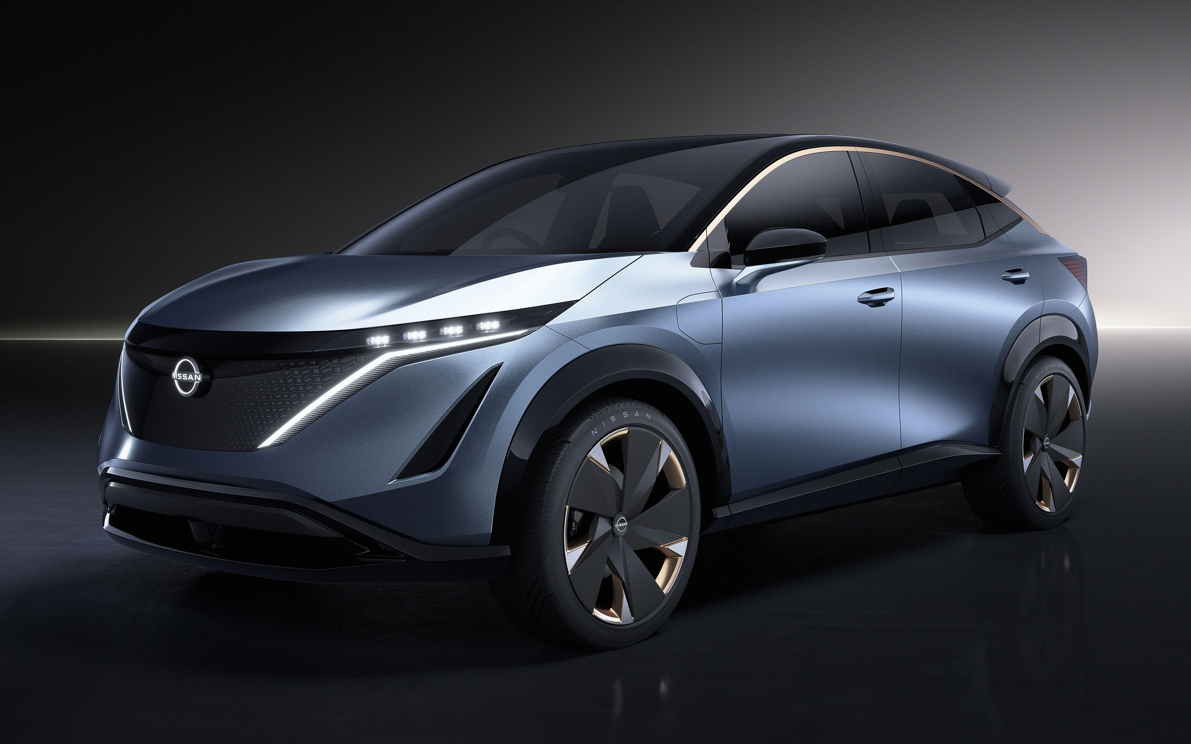 Download Wallpapers Nissan Ariya Concept 4k Crossovers 2020 Cars