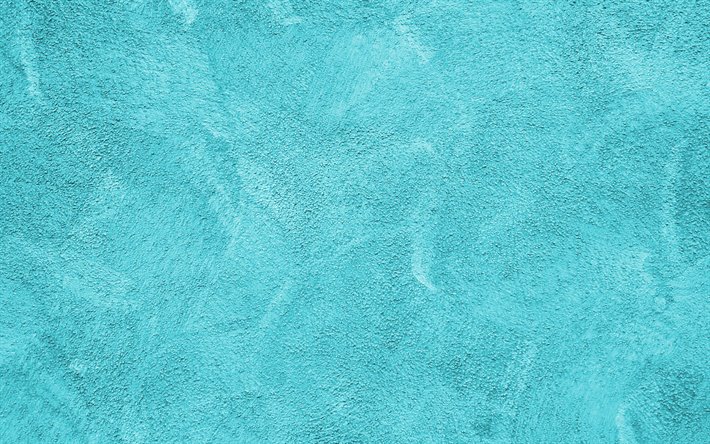 turquoise wall texture, turquoise stone background, stone texture, rough wall texture