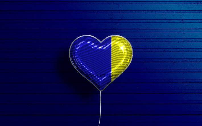 ich liebe viterbo, 4k, realistische ballons, blauer holzhintergrund, tag von viterbo, italienische st&#228;dte, flagge von viterbo, italien, ballon mit flagge, viterbo-flagge, viterbo