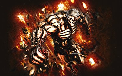 Armored Titan, Attack on Titan, Shingeki no Kyojin, Yoroi no Kyojin, Nine Titans, grungekonst, animekarakt&#228;rer, Attack on Titan-karakt&#228;rer
