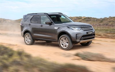 4k, Land Rover Discovery, offroad, 2018 coches, Suv, el nuevo Discovery, Land Rover