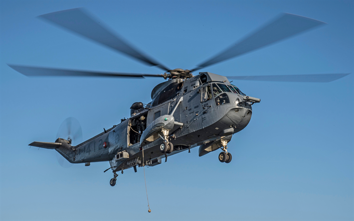 helikopter, Sikorsky S-61 Sea King, milit&#228;r transporthelikopter, US Navy, AMERIKANSKA Arm&#233;n