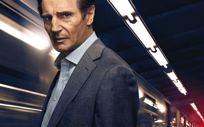 The Commuter, 2018, Liam Neeson, Michael Woolrich, poster, new movies