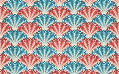 colorful damask pattern, colorful backgrounds, vintage floral pattern, colorful vintage background, floral patterns, background with flowers, colorful retro backgrounds, floral vintage pattern, vintage backgrounds