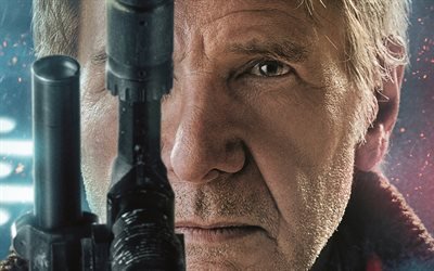 Star Wars, Harrison Ford, Han Solo, poster, movie characters