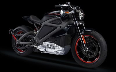 Harley-Davidson Livewire, 4k, 2018 bisiklet, Elektrikli bisiklet, Harley-Davidson