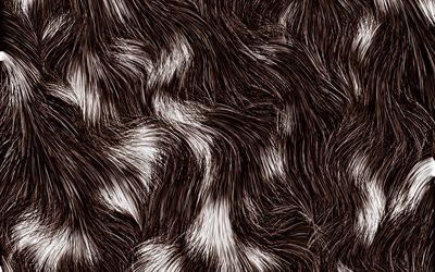 wavy fur texture, close-up, animal fur, brown fur texture, wool textures, wool wavy background, brown fur, brown fur backgrounds, macro, brown backgrounds, brown wool texture, fur textures