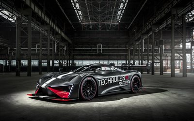 Techrules Ren RS, 4k, 2018 voitures, voitures de sport, hypercars