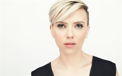 4k, Scarlett Johansson, 2018, blonde, movie stars, american actress Hollywood