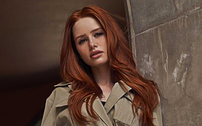Madelaine Petsch, 4k, american celebrity, Hollywood, ginger woman, american actress, beauty, Madelaine Petsch photoshoot