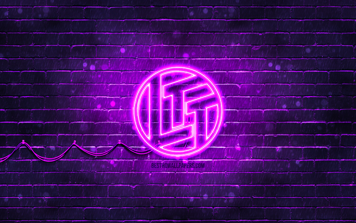 linus tech tips violett-logo, 4k, violet brickwall, linus tech tips-logo, youtube-kan&#228;le, linus tech tips-neonlogo, linus tech tips