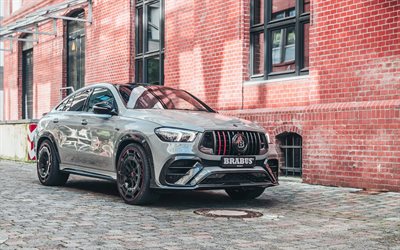 2022, Brabus 900 Rocket Edition, 4k, Mercedes-AMG GLE 63 S Coupe, exterior, front view, tuning GLE Coupe, Brabus 900, GLE 63 S Coupe, German cars, Mercedes-Benz