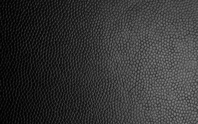 black leather texture, close-up, leather textures, macro, black backgrounds, leather backgrounds, leather