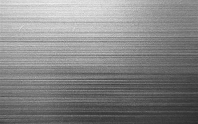 metal linear texture, 4k, metal textures, horizontal lines, metal stripes, linear textures, metal backgrounds
