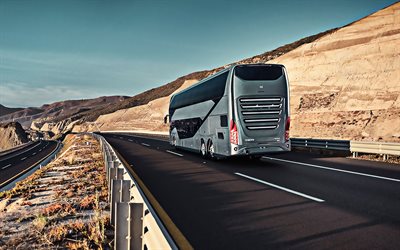 Volvo 9800 DD, de dos Pisos, de pasajeros big bus, viajar en autob&#250;s, los nuevos autobuses Volvo