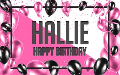 お誕生日おめでハ, お誕生日の風船の背景, ハリー, 壁紙名, ハHappy Birthday, ピンク色の風船をお誕生の背景, ご挨拶カード, ハ誕生日