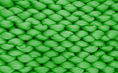 texture verte de corde, texture tricot&#233;e verte, fond tricot&#233; vert, texture de corde, texture verte de fil